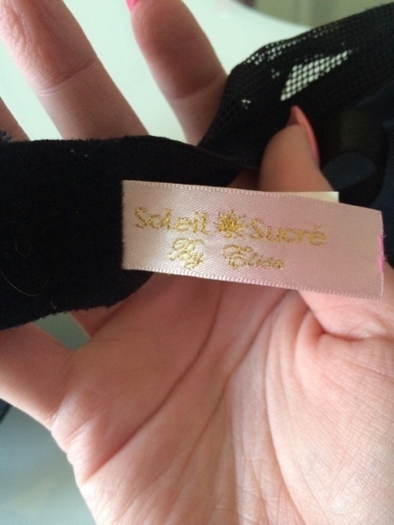 Soutien gorge noir et léopard Soleil Sucré 90D acheter vendre