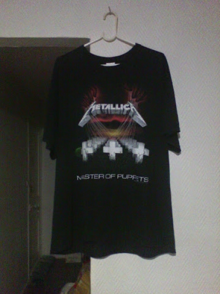 Tee-shirt METALLICA Master of Puppets XL noir acheter vendre