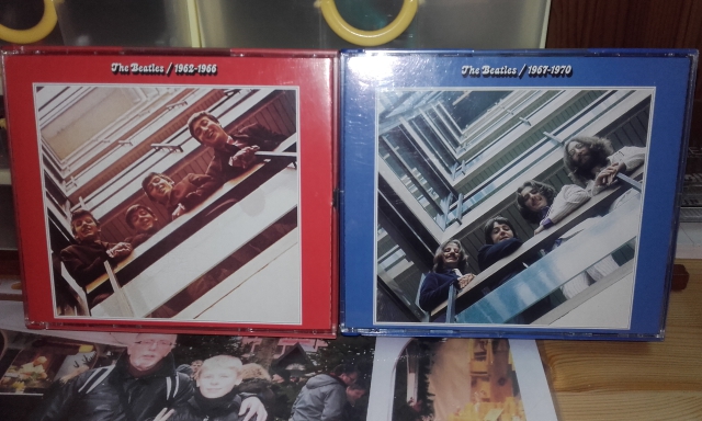 Album rouge et Album bleu The beatles acheter vendre