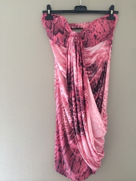 A SAISIR - Maginfique robe bustier rose léopard taille M acheter vendre