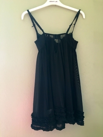 Nuisette noire transparente Pasionnata taille 38 acheter vendre