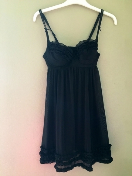 Nuisette noire transparente Pasionnata taille 38 acheter vendre