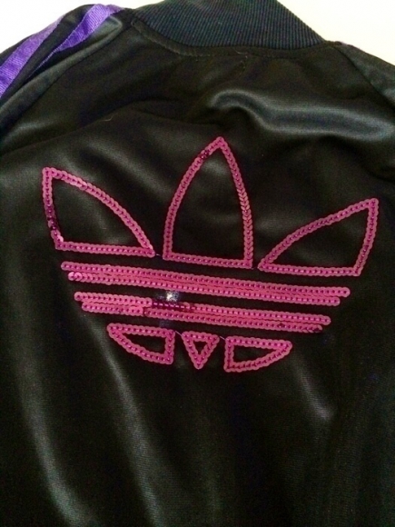 Veste Adidas noire et violette taille M TBE acheter vendre