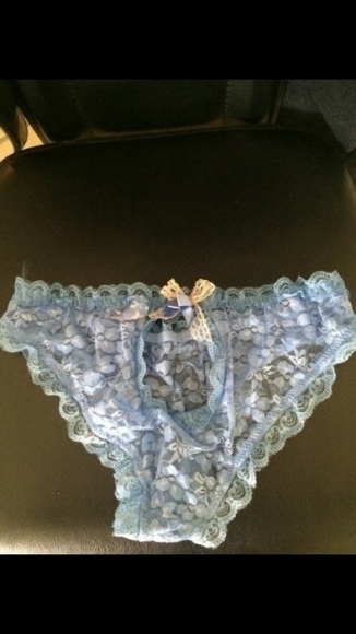 Culotte bleue en dentelle Soleil Sucré taille M acheter vendre