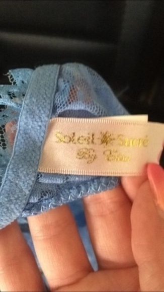 Culotte bleue en dentelle Soleil Sucré taille M acheter vendre