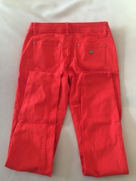 Pantalon orange taille 38 acheter vendre