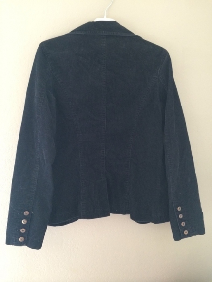 Veste noire en velours taille M acheter vendre