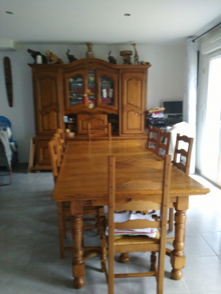 Table+ chaises acheter vendre