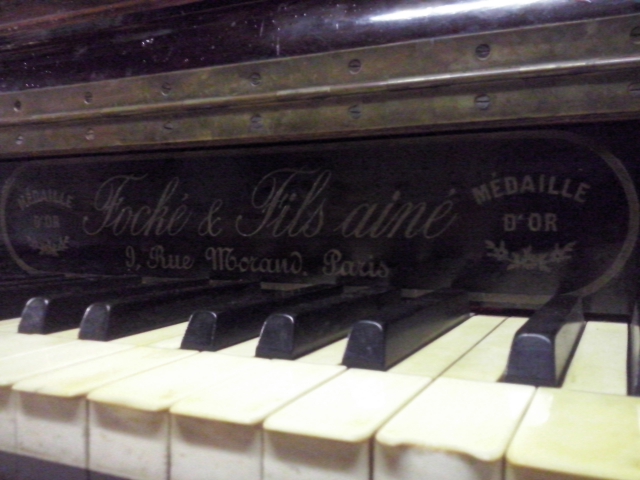 Piano Focké Fils Ainé 9 rue Morand Paris acheter vendre
